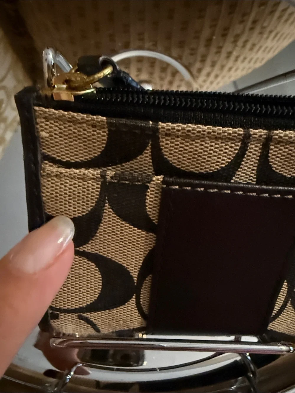 Coach mini skinny